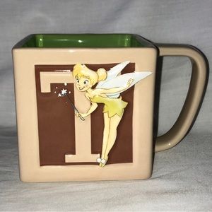 Disney Tinkerbell Square Mug 25 Year Store Anniversary Tink Making Magic